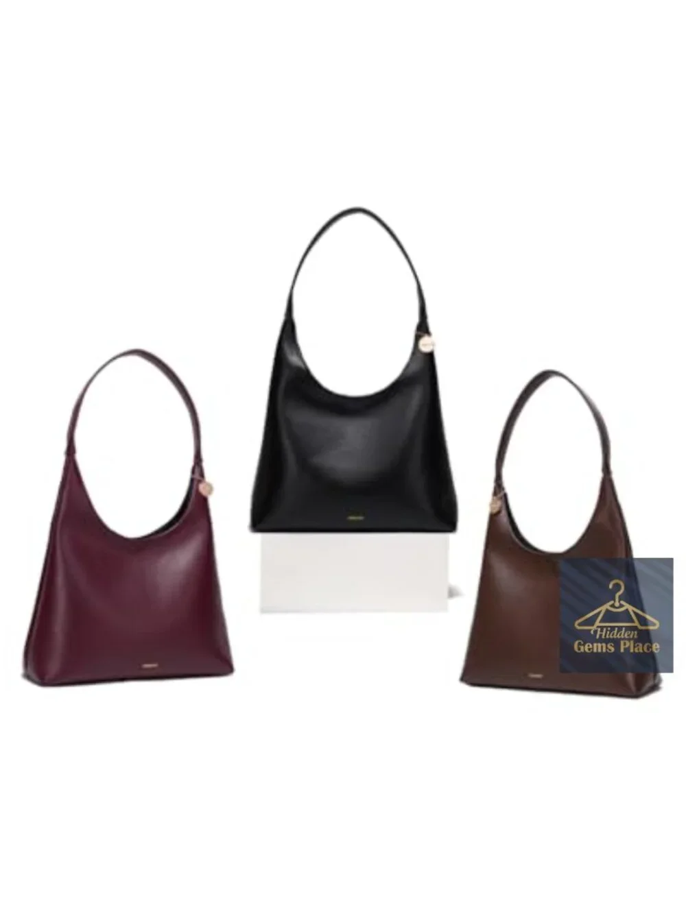 Slouchy Shoulder Bag Vegan Leather Hobo Tote Purse Large Faux Leather Handbag